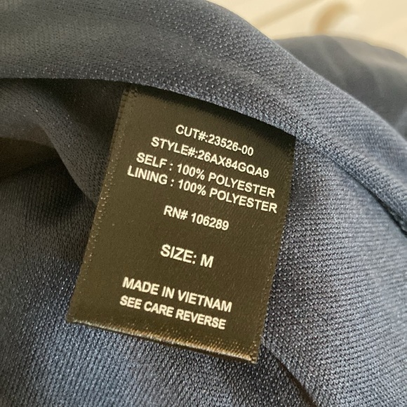 TRIXXI ROMPER WOMEN SIZE M NAVY  POLK DOT NEW - Picture 14 of 16